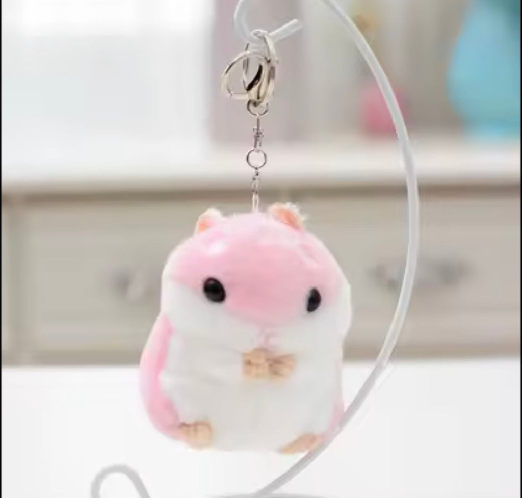 Hammy™ Plush Toy – Soft Cute Hamster Stuffed Animal
