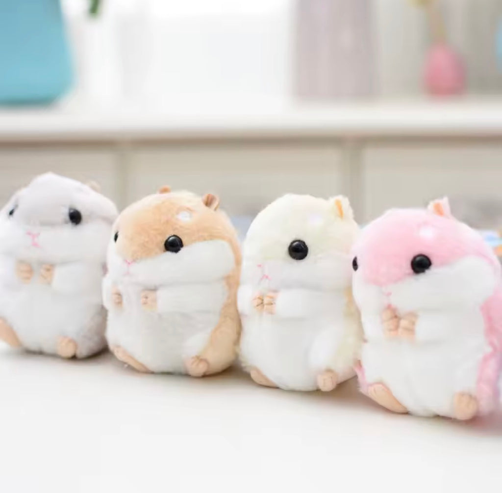 Hammy™ Plush Toy – Soft Cute Hamster Stuffed Animal